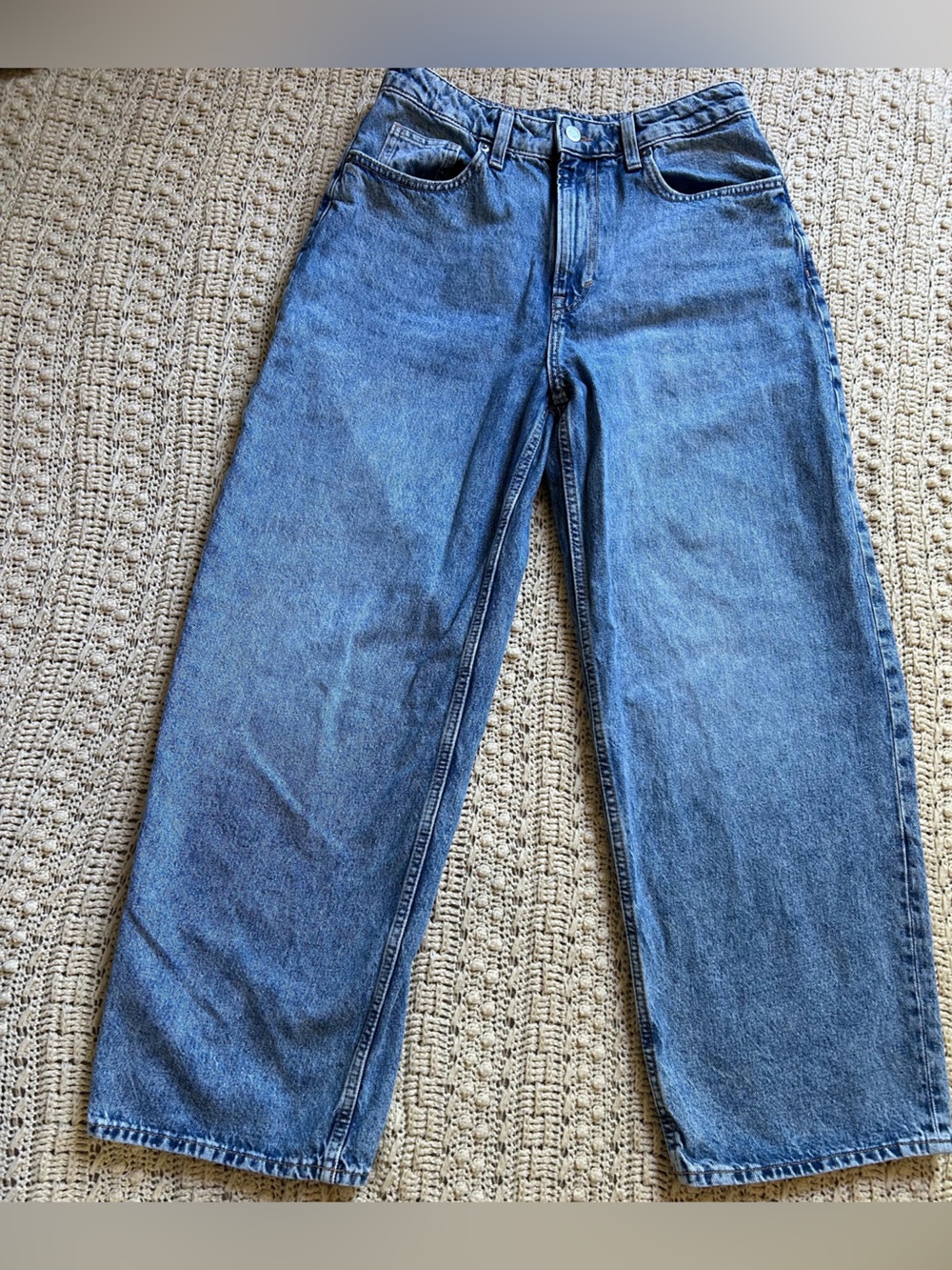 Denim&Co Straight Leg Jeans - Medium Blue